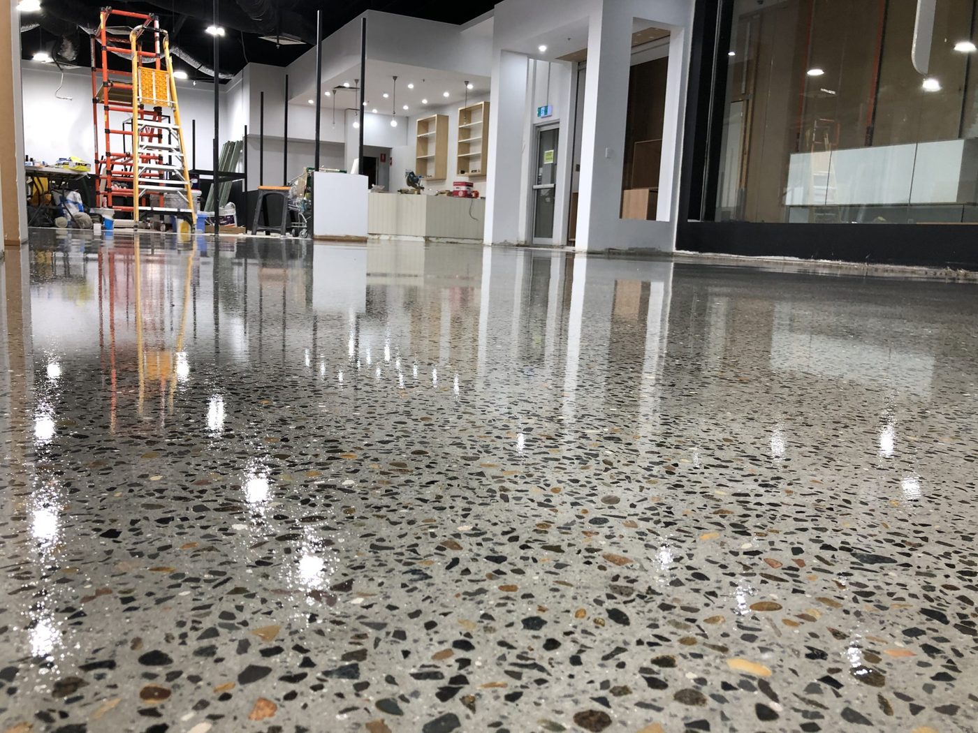 Beton Parlatma · Tam Parlak