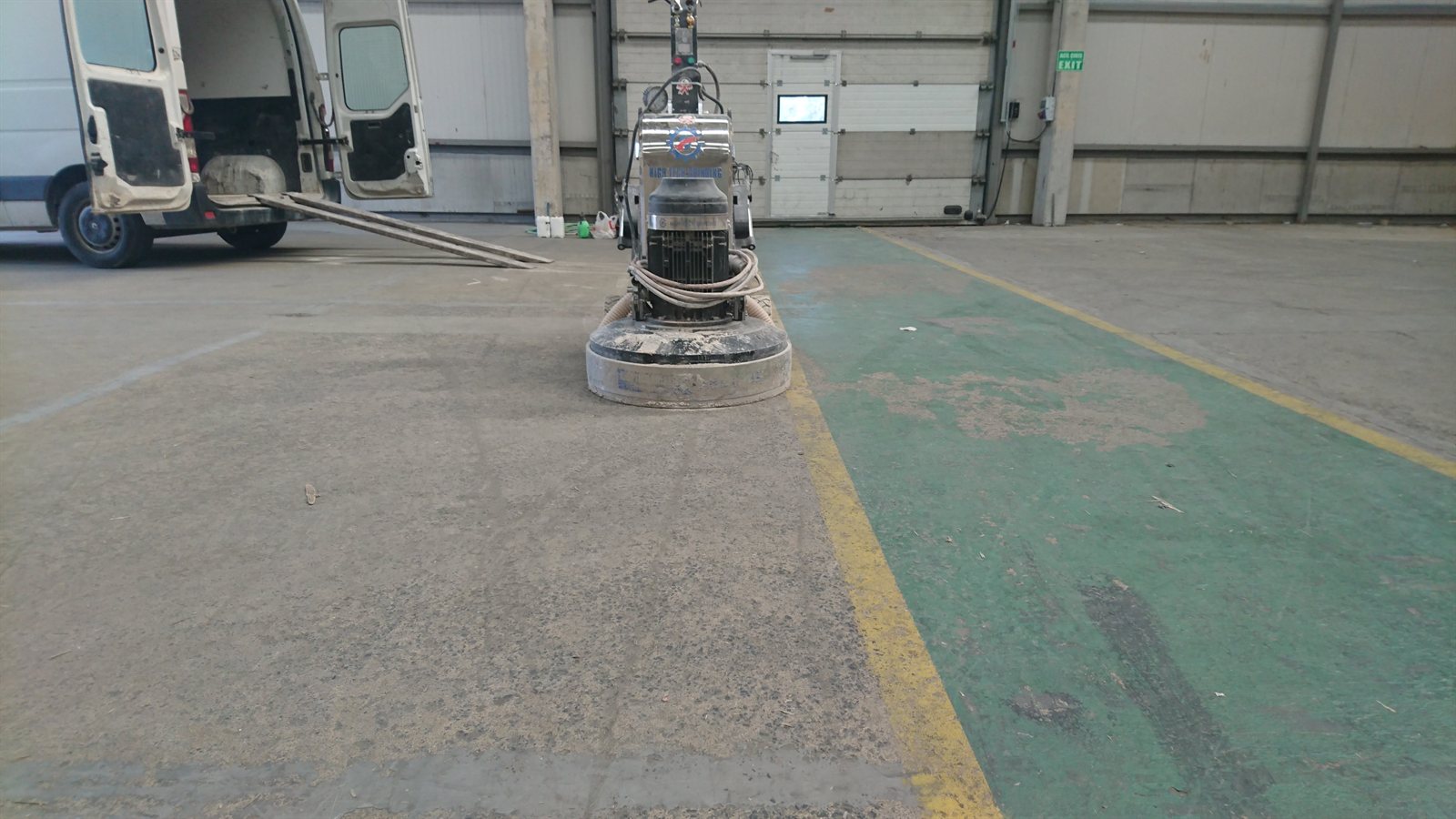Sultangazi Kapalı Otopark Epoksi Kaldırma